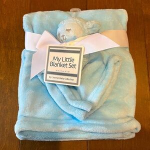 NWT My Little Blankie Set by Sunrise Baby Collection